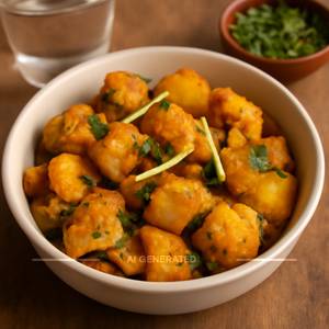 Gobi Aloo Adraki