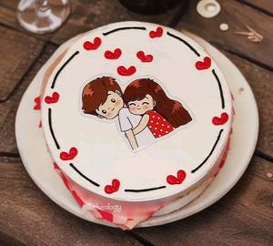 Valentines Day Cake Hamper