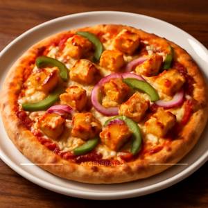 Spicy Paneer Pizza