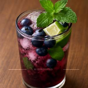 Blueberry Mojito