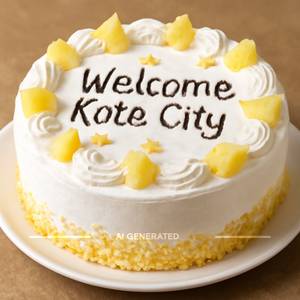 Welcome kota city pineapple cake [4