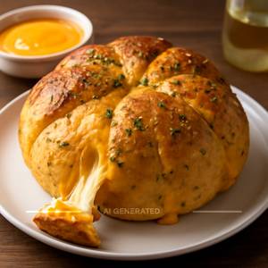 Double Cheese Pull And Tear Garlic Bun Best Seller