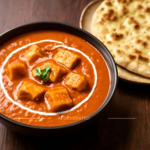 Butter Paneer Masala+ Butter Naan