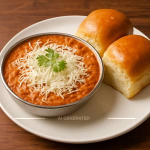 Cheese Pav Bhaji