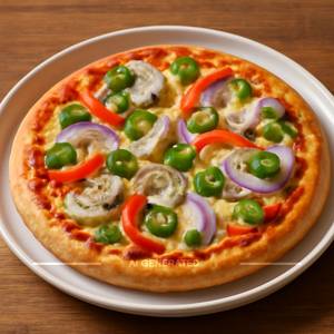Mix veg pizza