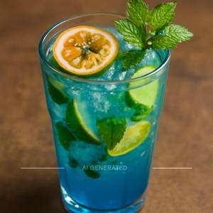 Blue Lagoon Mojito