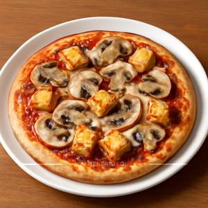 Mushroom Paneer Pizza [8 Inches]