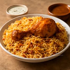 Chicken Dum Biryani full
