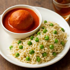 Nargis Kofta + Mattar Pulao                                     