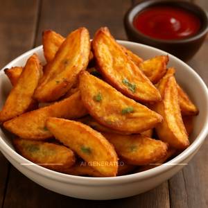 Crispy Potato Wedges