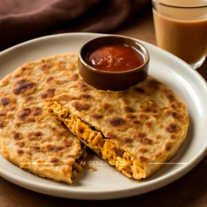 Paneer paratha