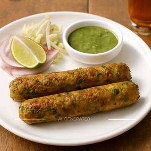 Veg Seekh Kebab (Pack of 2)                