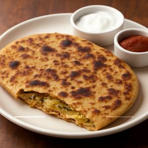 2 Aloo Paratha