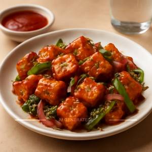 Paneer Chilli Dry