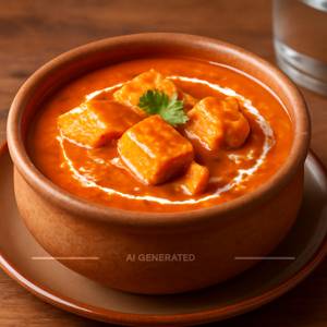 Paneer butter handi