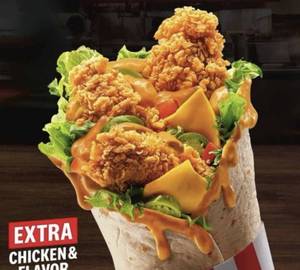 Fried Chicken Wrap