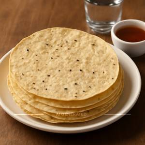 Plain papad