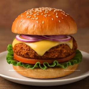 Veg Cheese Burger