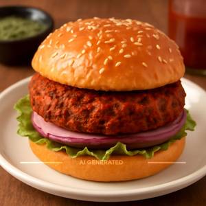 Tandoori burger                