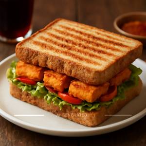 Peri peri paneer sandwich