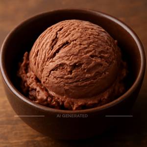 Dark Chocolate Ice Cream (single Scoop)