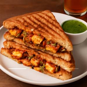 Spicy paneer sandwich