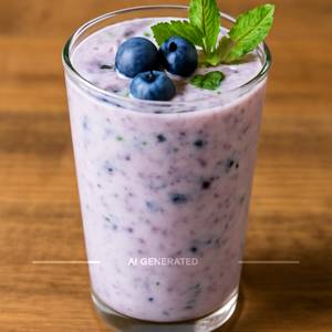 Chunky Blueberry Mojito
