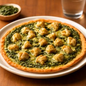 Pesto Chicken Thin Crust Pizza [6 Inches,12 Inches]