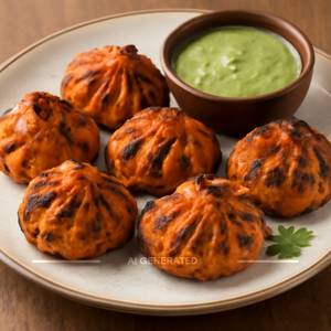 Paneer Tandoori Momos [6 Pieces] 