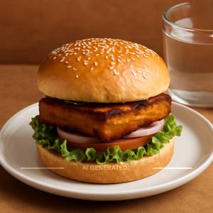 Paneer Veg Burger
