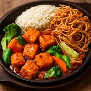 Paneer Hot Garlic Sizzler