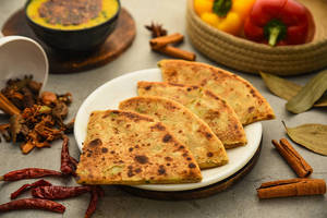Aloo Onion Paratha (atta)