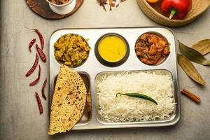 Regular Thali (no Onion No Garlic)