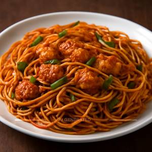 Chicken Kolhapuri Noodles