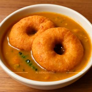 Sambar Vada (2pcs)