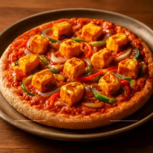 Paneer Schezwan Pizza