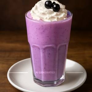 Black Currant Milkshake