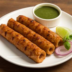 Chicken Seekh Kabab [4 Pieces]