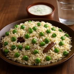 Green Peas Pulao