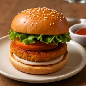 Classic veg burger