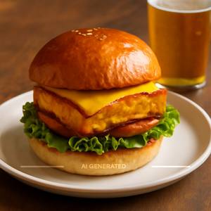 Paneer Cheese Burger
