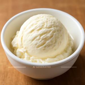 Vanilla Ice Cream Scoops           