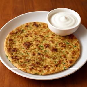 2 Kakdi Paratha With Dahi