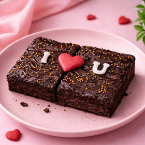 I Heart You Brownie Duo