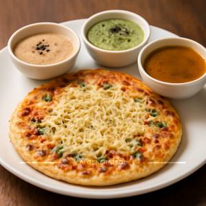 Cheese masala uttapam