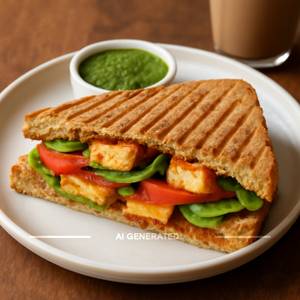 Veg paneer sandwich