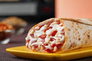 Baked Margherita Pizza Wrap (Non-Spicy)