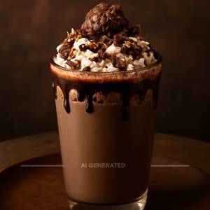 Ferrero Rocher thick shake