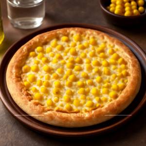 Sweet Corn Pizza [ 7 Inch ] Nd Garlic Bread [ 4 Piece ]