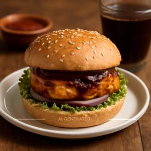 Bbq Paneer Burger